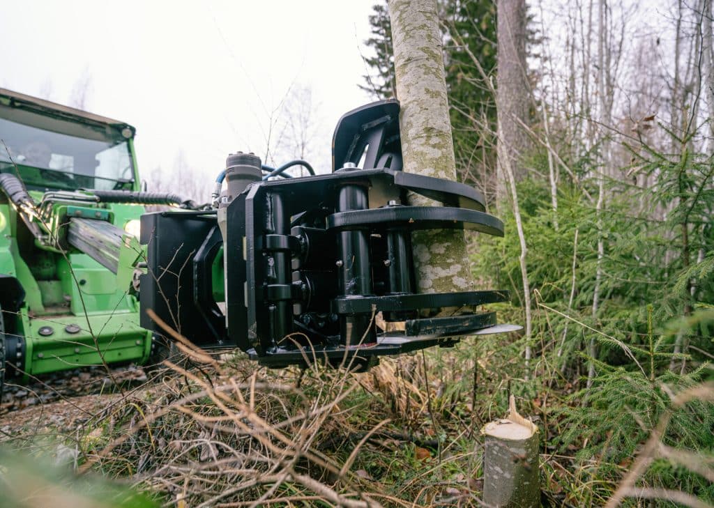JAK Fällgreifer für den Traktor